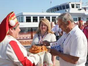 В Нижний Новгород прибыли участники XX Международной этнокультурной экспедиции-фестиваля «Волга — река мира. Диалог культур волжских народов»