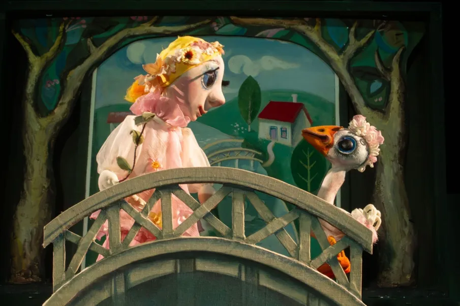 В Нижегородском театре кукол состоялась премьера музыкального спектакля «Гусёнок»