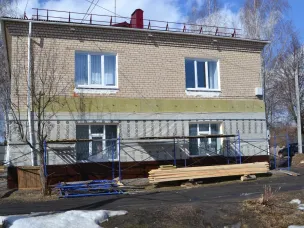 В поселке Тонкино в Нижегородской области отремонтируют по нацпроекту центральную районную библиотеку
