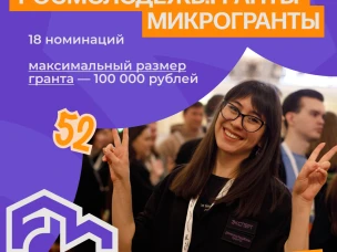 Нижегородцы могут принять участие в грантовом конкурсе для поддержки молодёжных проектов