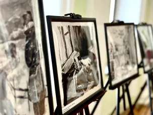В Нижегородской областной библиотеке имени Ленина открылась выставка «Пушкин сквозь призму художника»