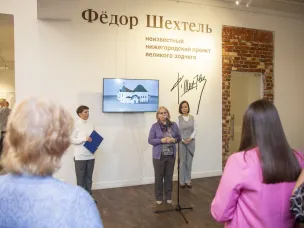 В НГХМ открылась выставка «Фёдор Шехтель: неизвестный нижегородский проект великого зодчего»