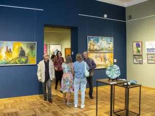 В НГХМ|Искусство XX века открылась 32-я художественная выставка «Осенний вернисаж»