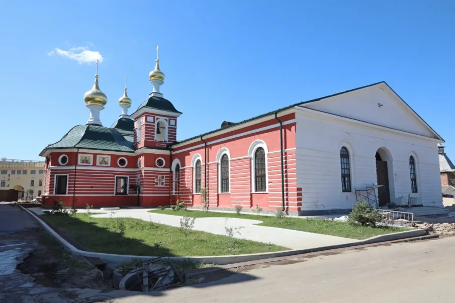 В Нижегородском кремле на 97% завершены работы по реконструкции здания манежа