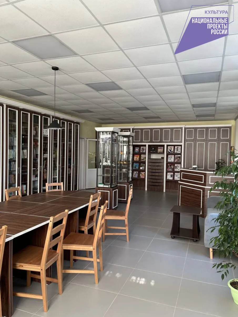 Первая в этом году модельная библиотека открылась в Нижегородской области