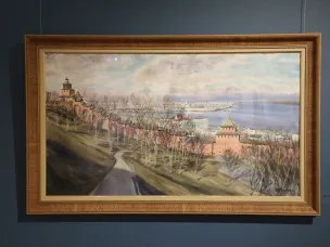 Персональная юбилейная выставка Владимира Величко открылась в Нижегородском художественном музее