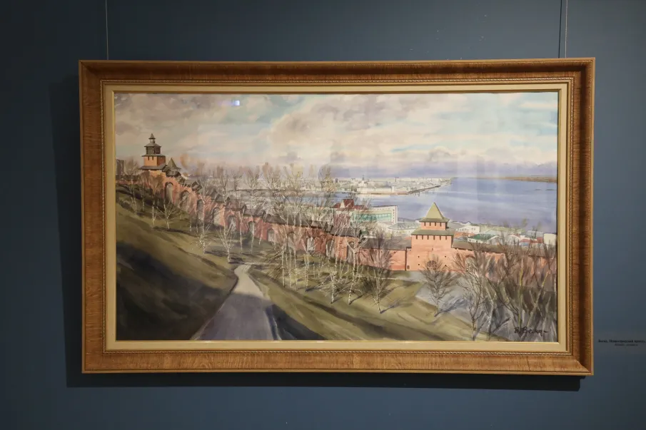 Персональная юбилейная выставка Владимира Величко открылась в Нижегородском художественном музее