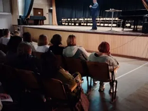 В Дзержинском музыкальном коллеже  состоялась лекция л противодействии идеологии терроризма