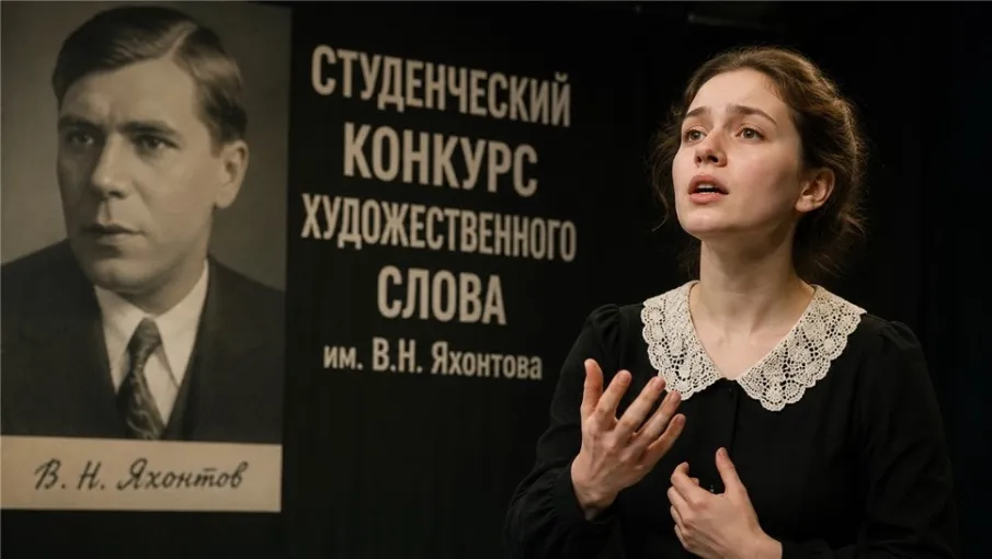 Стартовал прием заявок на Международный студенческий конкурс чтецов имени Яхонтова