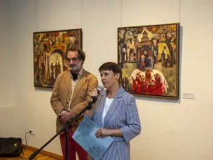 В Нижегородском художественном музее отрылась выставка живописных Ашота Хачатряна «Волшебная палитра»