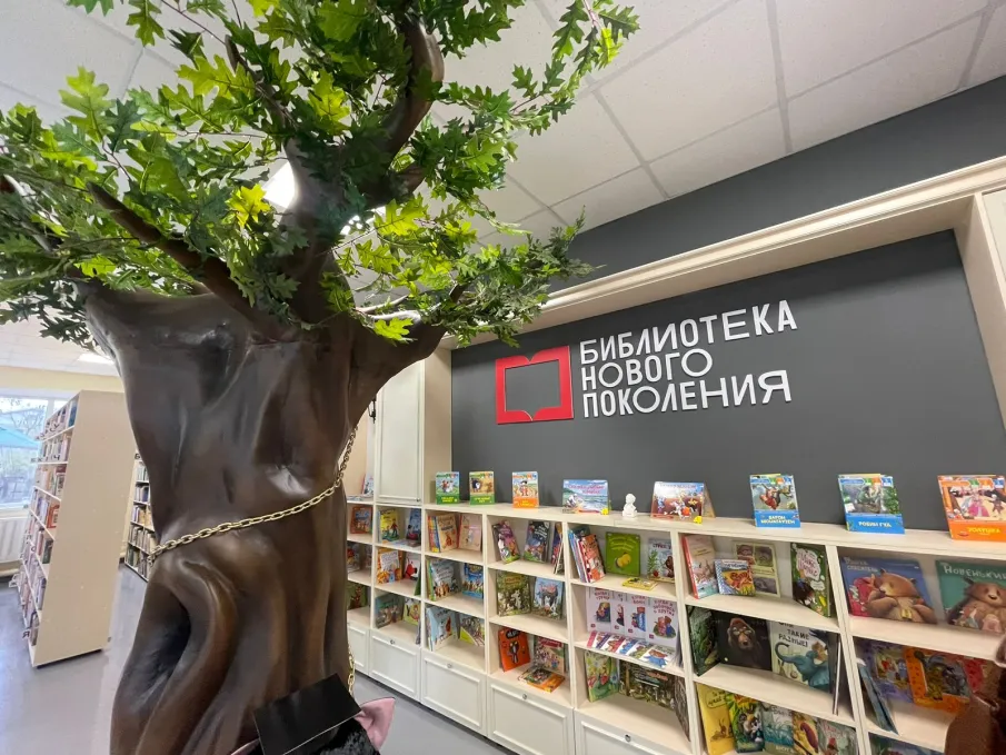 В Большом Болдине после модернизации открылась центральная районная библиотека имени А.С.Пушкина