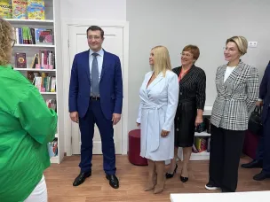 Глеб Никитин принял участие в открытии после модернизации центральной детской библиотеки в Богородске