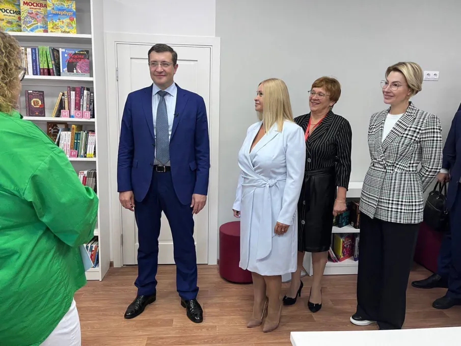 Глеб Никитин принял участие в открытии после модернизации центральной детской библиотеки в Богородске