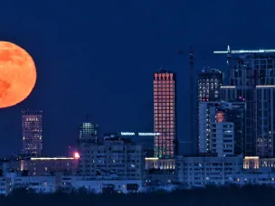 В Русском музее фотографии открылась выставка фотографа Анны Каунис «Московский портрет: город и люди»